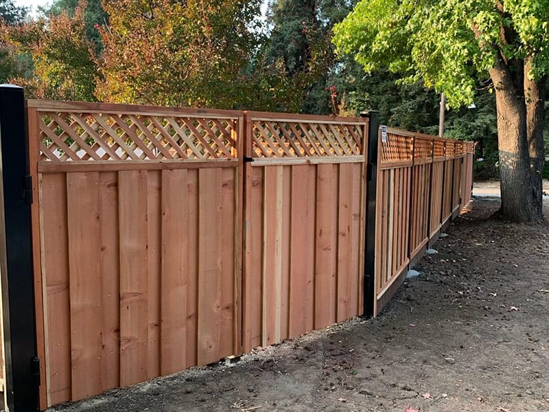 diagonal lattice 01 fairfield fence contractors