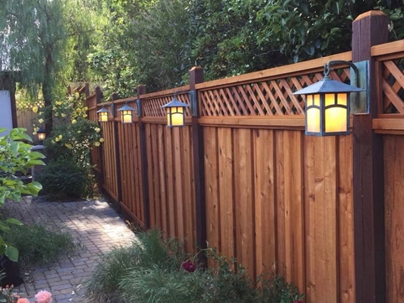 diagonal lattice 02 fencing contractor in fairfield