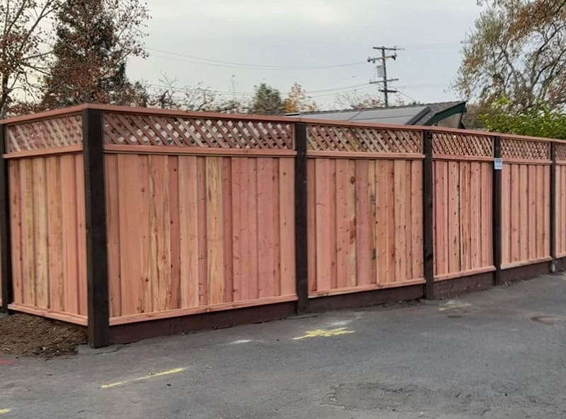 diagonal lattice 03 custom fence builder fairfield