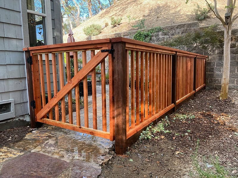 front yard fence 07 custom fence installers lafayette