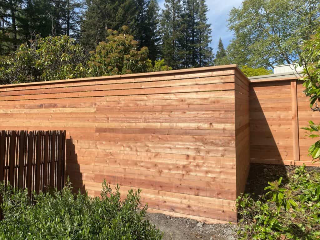 horizontal fence style 05 fencing contractor in walnut creek