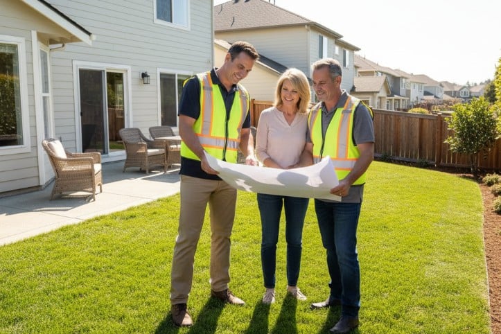 Custom solutions for sloping yards
