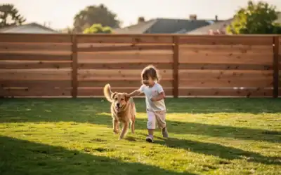 Child and Pet-Proof Fencing: Creating Safe Outdoor Spaces for Your Family
