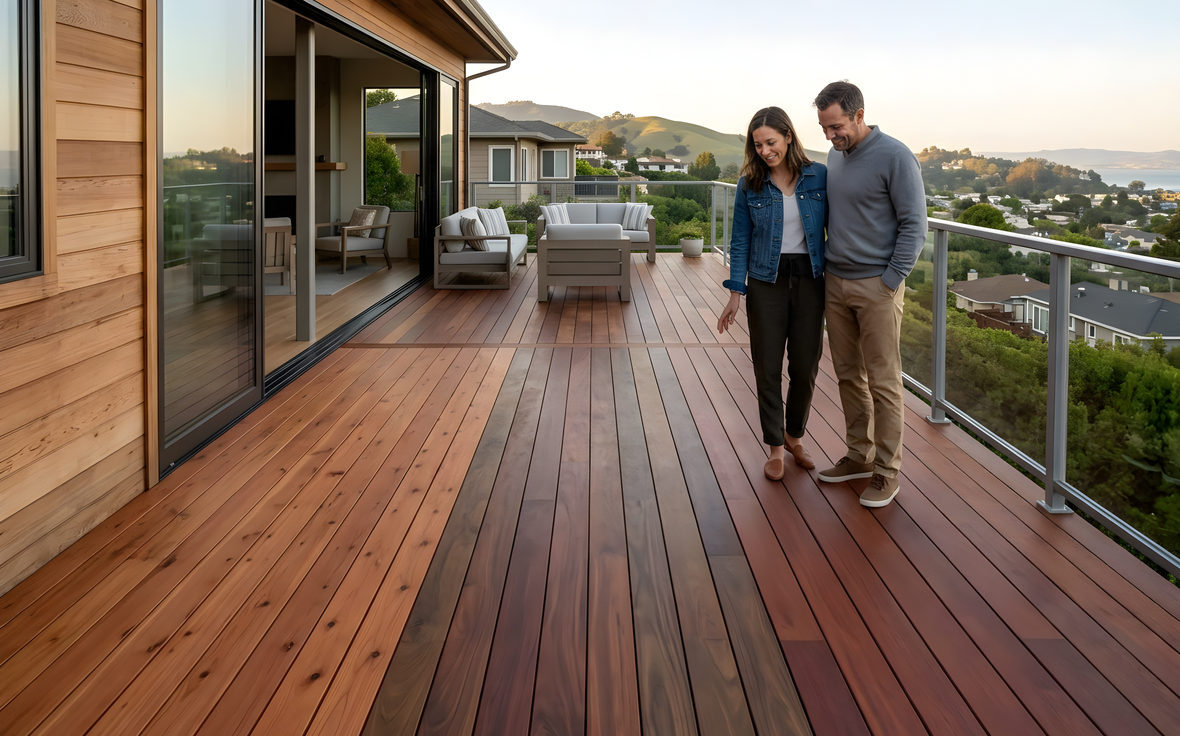 Different types of wood for decks in Bay Area